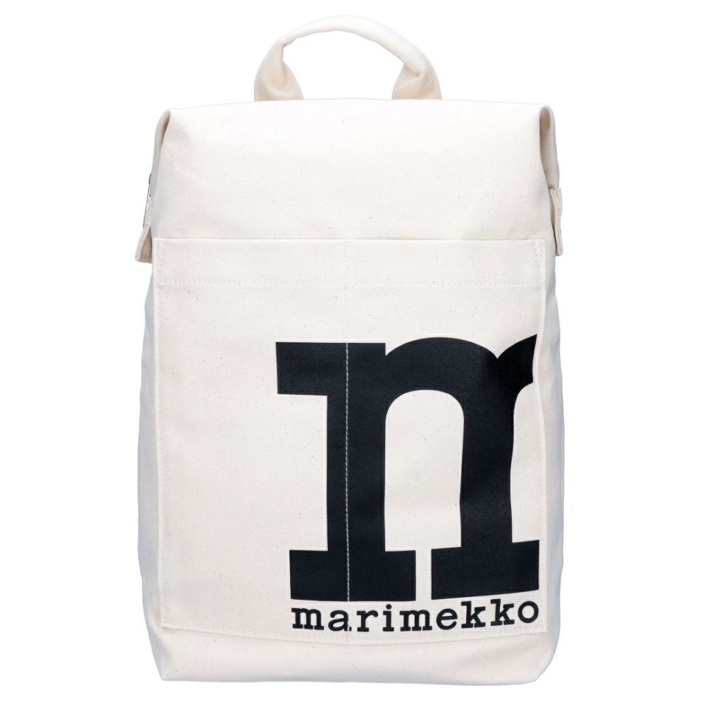 マリメッコ MARIMEKKO バッグ リュックサック バックパック MONO SOLID モノ 91977 100 COTTON 【同梱不可】【ギフト不可】【RSL】