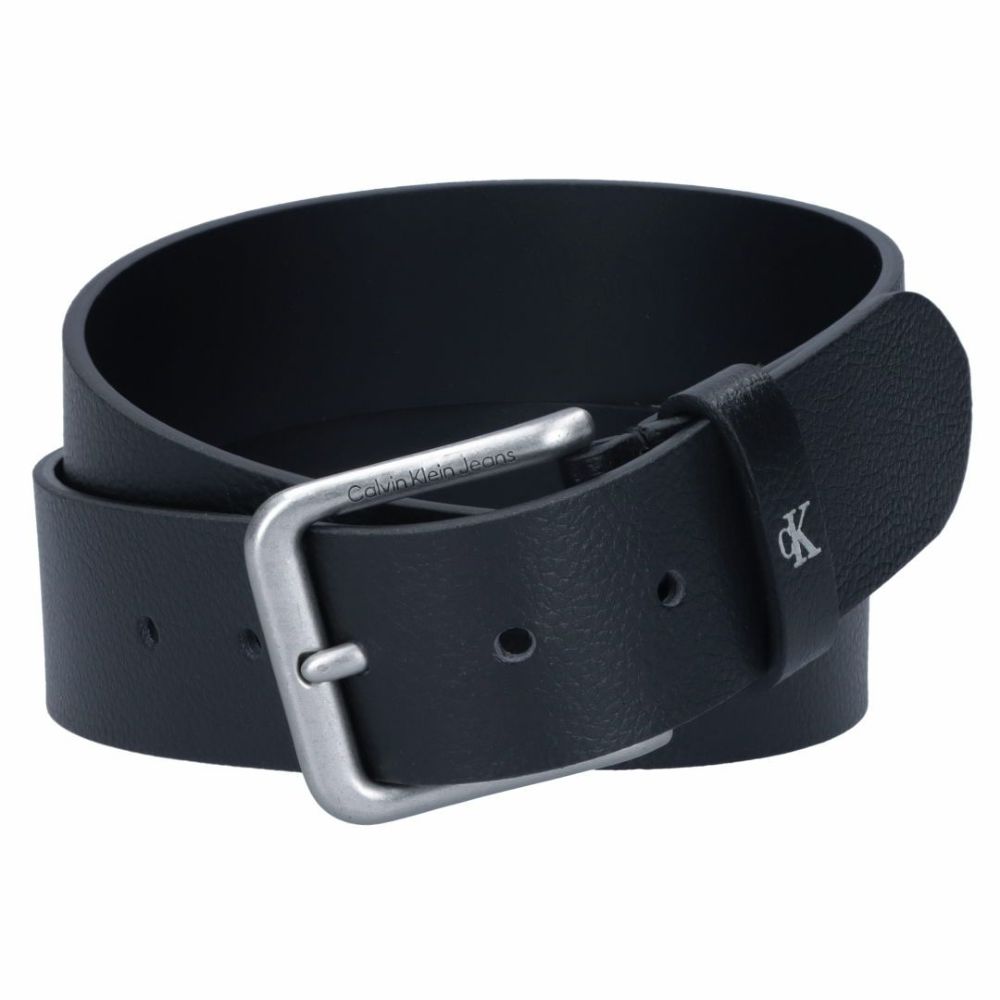 カルバンクラインジーンズ CALVIN KLEIN JEANS ベルト ROUNDED CLASSIC BELT K50K510066 ブラック(BDS BLACK)