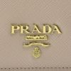 プラダ PRADA 折財布 【サフィアーノメタル：SAFFIANO METAL】 1MV204 QWA ベージュ系(F0236/CIPRIA)