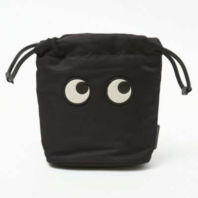 アニヤハインドマーチ ANYA HINDMARCH ポーチ EYES 176088 ゴールド系