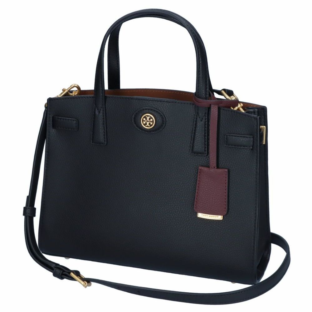 トリーバーチ TORY BURCH 2WAYバッグ|ショルダーバッグ|ハンドバッグ ROBINSON SMALL SATCHEL  ロビンソンスモールサッチェル 143194 ブラック | 海外ブランド・ファッション通販 | X-SELL エクセル