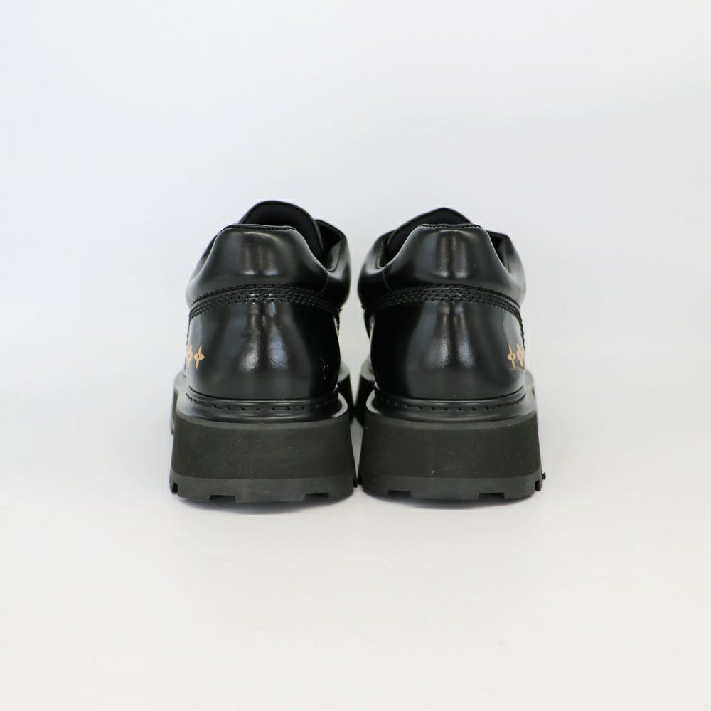 【リユース品】 ルイヴィトン LOUIS VUITTON 靴 レザーシューズ メンズ アベス・ライン ダービーレザーシューズ ブラック 7.5 【お取り寄せ】