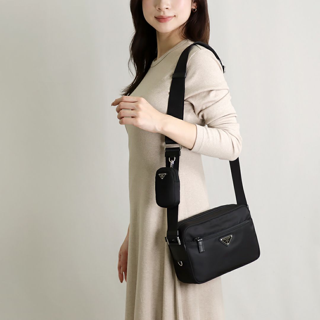 プラダ ショルダーバッグ 1BC167 RV44 B1M ブラック(0002 NERO) PRADA 