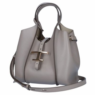 トッズ TOD'S 2WAYバッグ Tタイムレス XBWTSAQ0200 Q8E ブラック