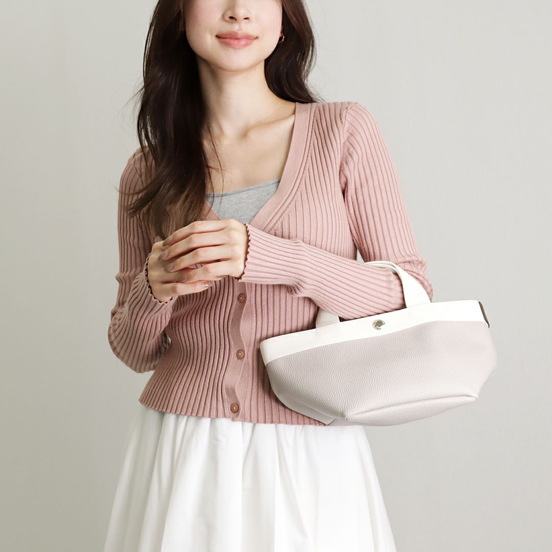 エルベシャプリエ HERVECHAPELIER トートバッグ リュクス舟型トートS  