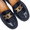 トッズ TOD’S レディース シューズ ローファー GOMMA PESANTE 08J CATENA XXW08J0HL60 SHA ブラック