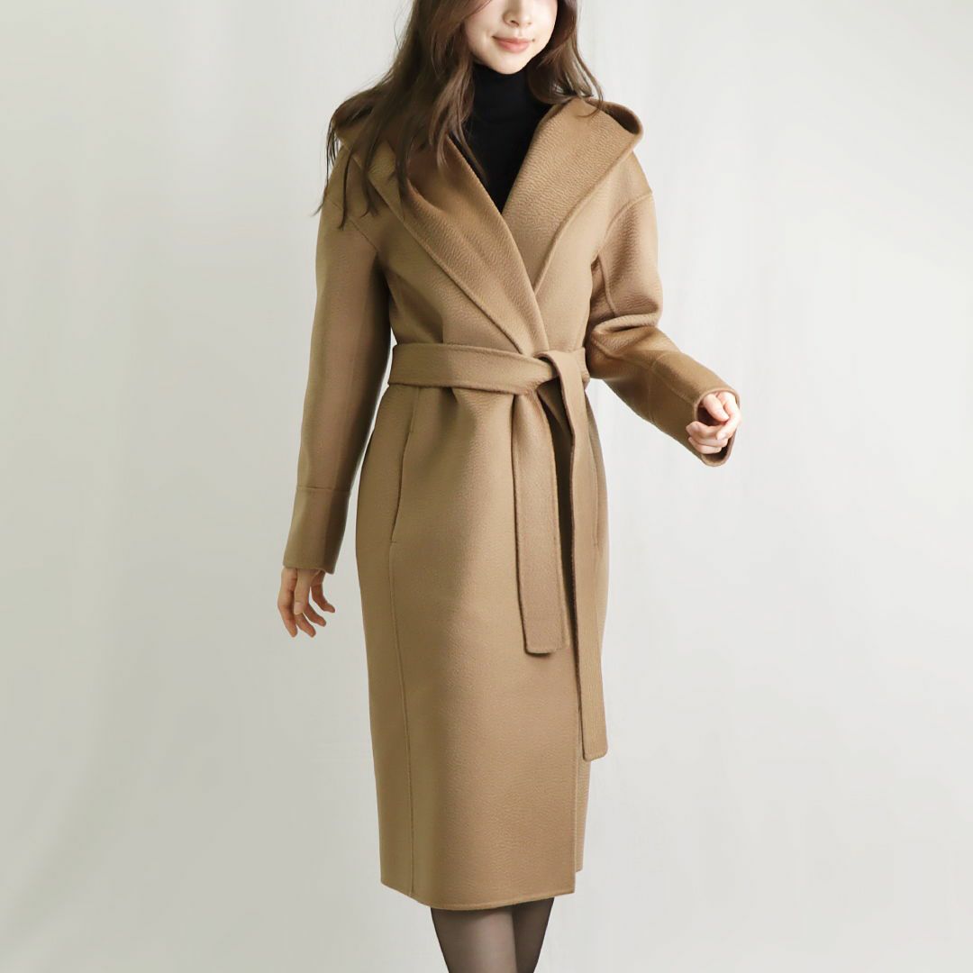 エス マックスマーラ S MAX MARA レディース ウールコート フーデッド 