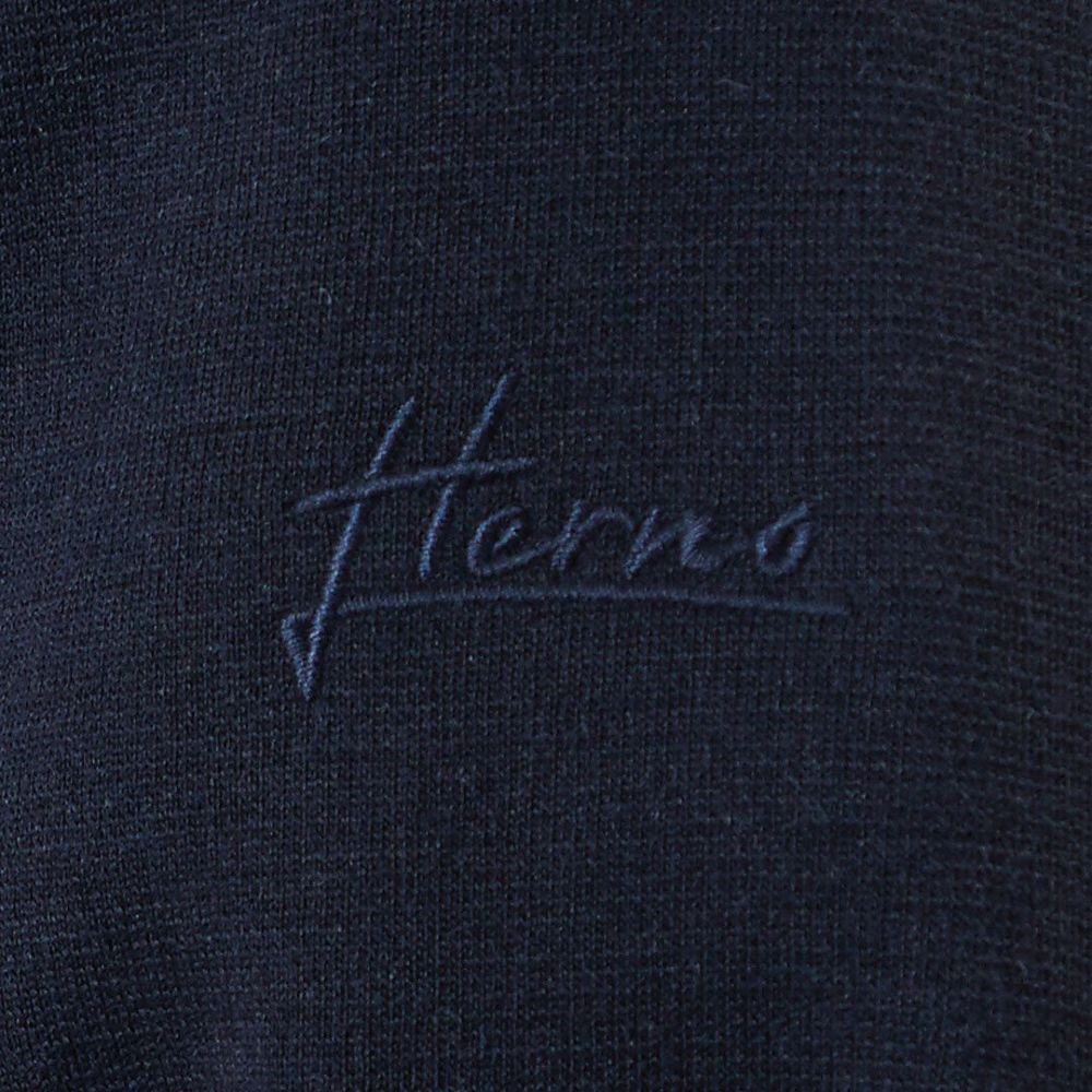 ヘルノ HERNO メンズ ダウン切り替え ジップアップパーカ JP00011UR 56010 9219 ネイビー