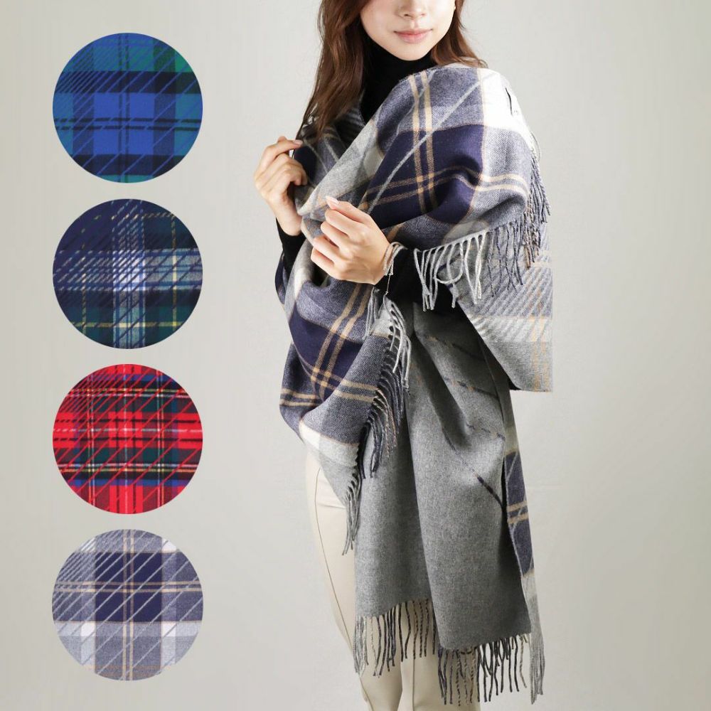 ジョンストンズ JOHNSTONS カシミア大判ストール 190×70cm DIAGONAL TARTAN OMBRE STOLE WA1659 |  海外ブランド・ファッション通販 | X-SELL エクセル