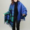 ジョンストンズ JOHNSTONS ストール カシミヤ 大判 190×70cm DIAGONAL TARTAN OMBRE STOLE WA1659