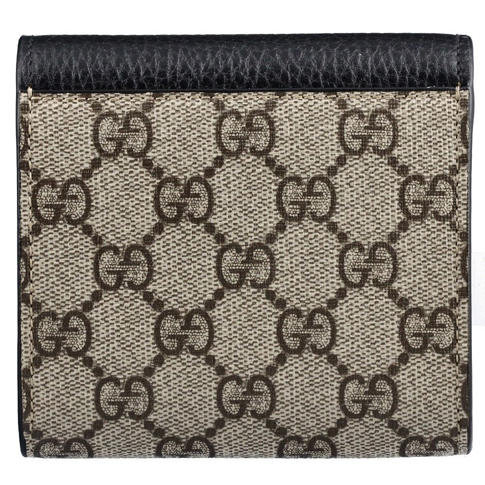 グッチ 折財布 【GGマーモント：GG MARMONT】 598587 17WAG ブラック(1283 NERO) GUCCI