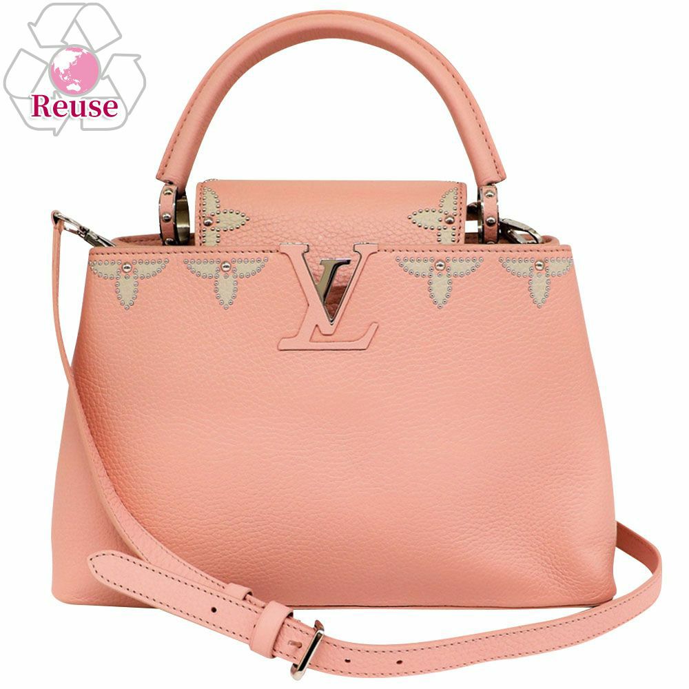 【リユース品】 ルイヴィトン LOUIS VUITTON バッグ ショルダーバッグ カプシーヌPM M51787 ローズピンク/シルバー金具 【お取り寄せ】