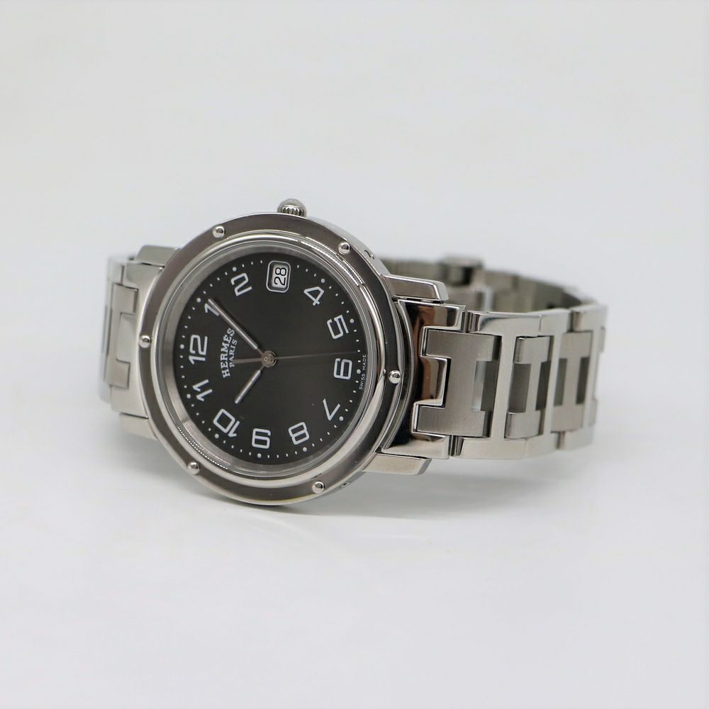 【リユース品】 エルメス HERMES 腕時計 メンズウォッチ クリッパー CL6.710 文字盤/ダークグレー 【お取り寄せ】