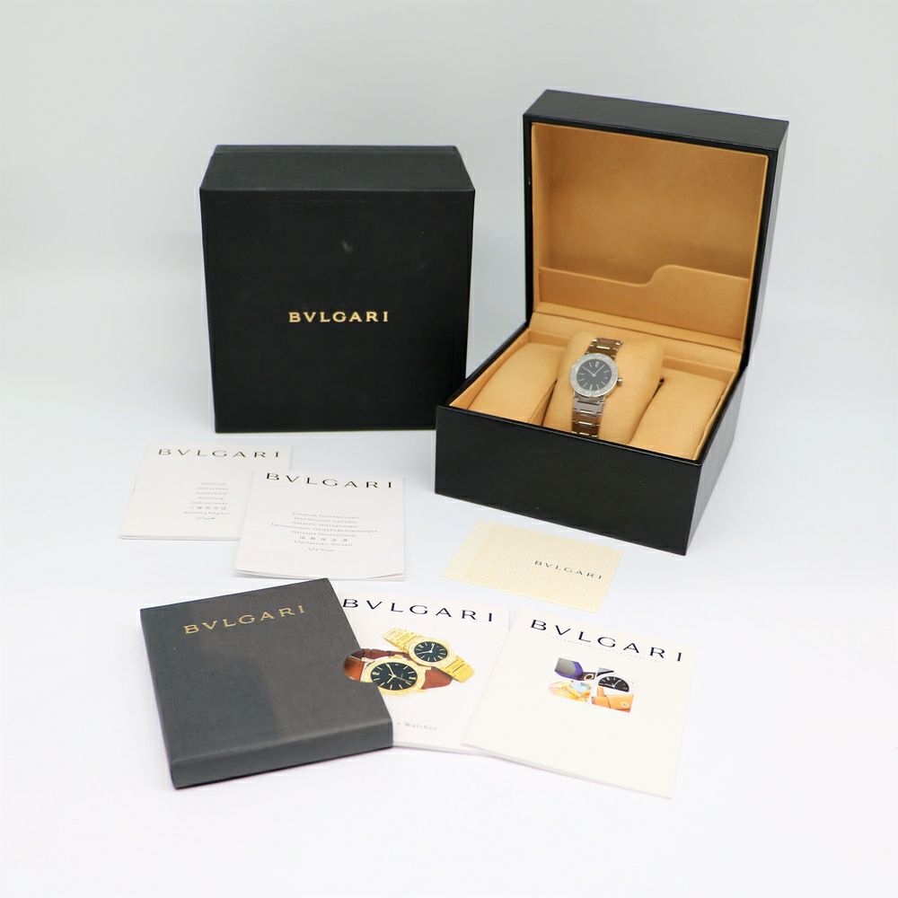 【リユース品】 ブルガリ BVLGARI 腕時計 レディースウォッチ ブルガリブルガリ BB26SS 文字盤/ブラック 【お取り寄せ】