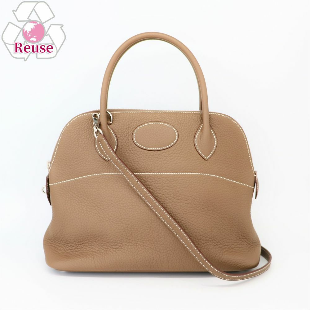 【リユース品】 エルメス HERMES バッグ ショルダーバッグ ボリード31 73419 エトープ/シルバー金具 【お取り寄せ】