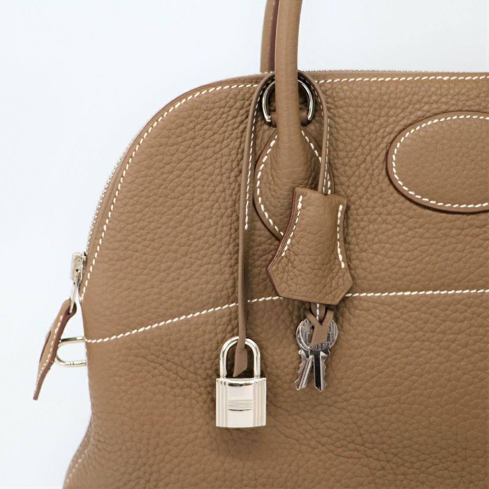 【リユース品】 エルメス HERMES バッグ ショルダーバッグ ボリード31 73419 エトープ/シルバー金具 【お取り寄せ】