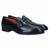 サントーニ SANTONI メンズ ローファーシューズ PENNY LOAFER ペニーローファー MGSI14944SMABU SMAB ブラック