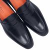 サントーニ SANTONI メンズ ローファーシューズ PENNY LOAFER ペニーローファー MGSI14944SMABU SMAB ブラック