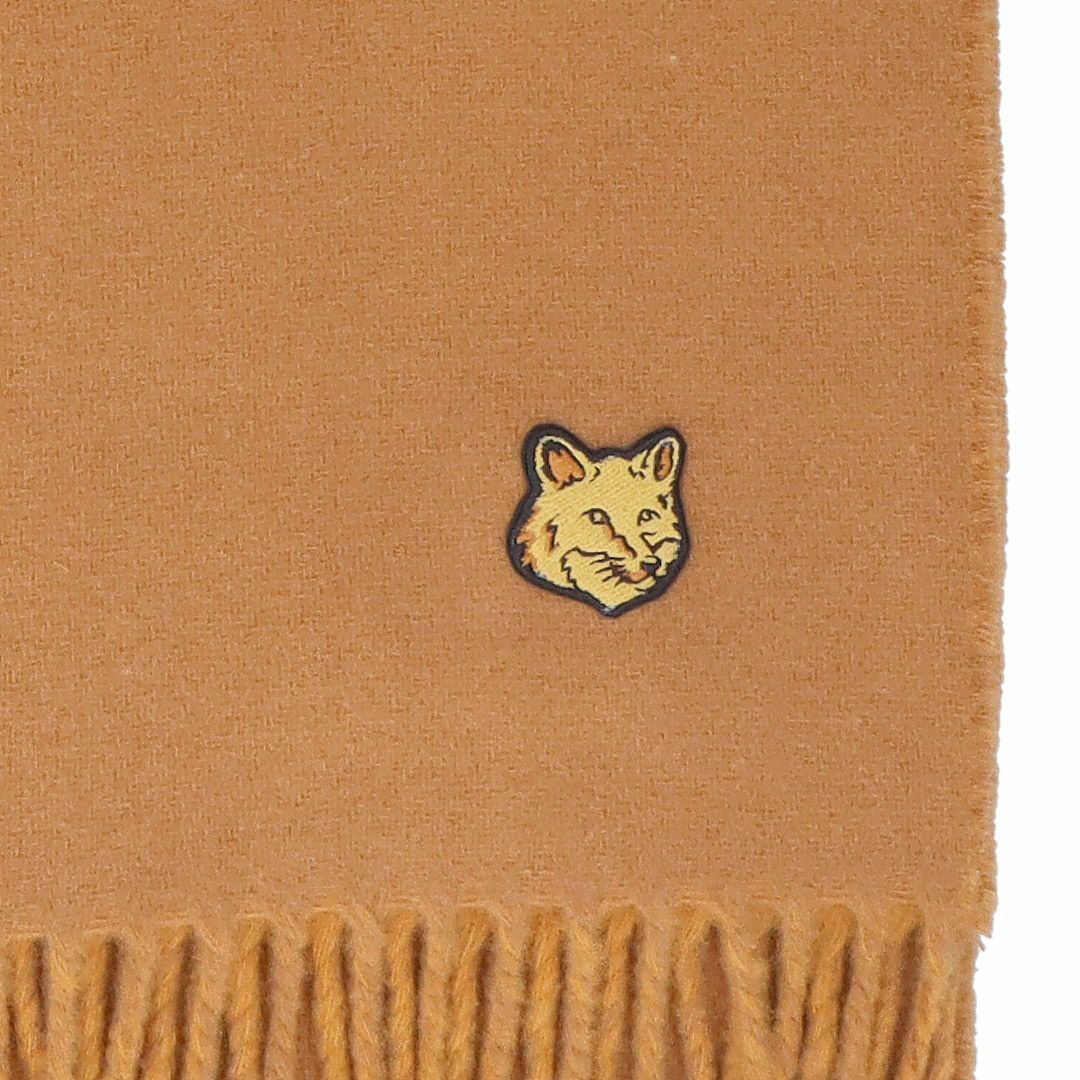 メゾンキツネ MAISON KITSUNE マフラー FOX HEAD PATCH SCARF LM06201 LW06201 WA0018