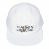 メゾンキツネ MAISON KITSUNE キャップ 帽子 フラワーズ 5P LM06107 WW0087 ホワイト