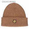 メゾンキツネ MAISON KITSUNE ニットキャップ 帽子 FOX HEAD PATCH RIBBED BEANIE LM06111 KT1022