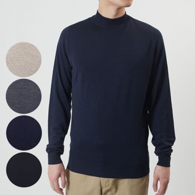 ジョンスメドレー JOHN SMEDLEY メンズ タートルネックセーター