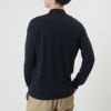 ジョンスメドレー JOHN SMEDLEY メンズ モックネックセーター HARCOURT ハーコート ニット 30ゲージ エクストラファインメリノウール