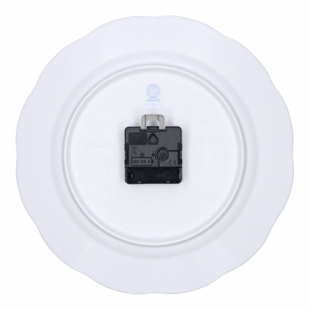 ヘレンド HEREND 皿時計 掛け時計 壁掛け時計 ウィーンの薔薇 VIEILLE ROSE D’HABSBOURG ヴィエイユ・ローズ・ハプスブルク VRH-X4 ウォールクロック 527 ピンク