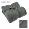 ベアフットドリームス BAREFOOT DREAMS ブランケット リブ ブランケット COZYCHIC THROW/COZYCHIC RIBBED THROW B503/B542 180×134(cm)