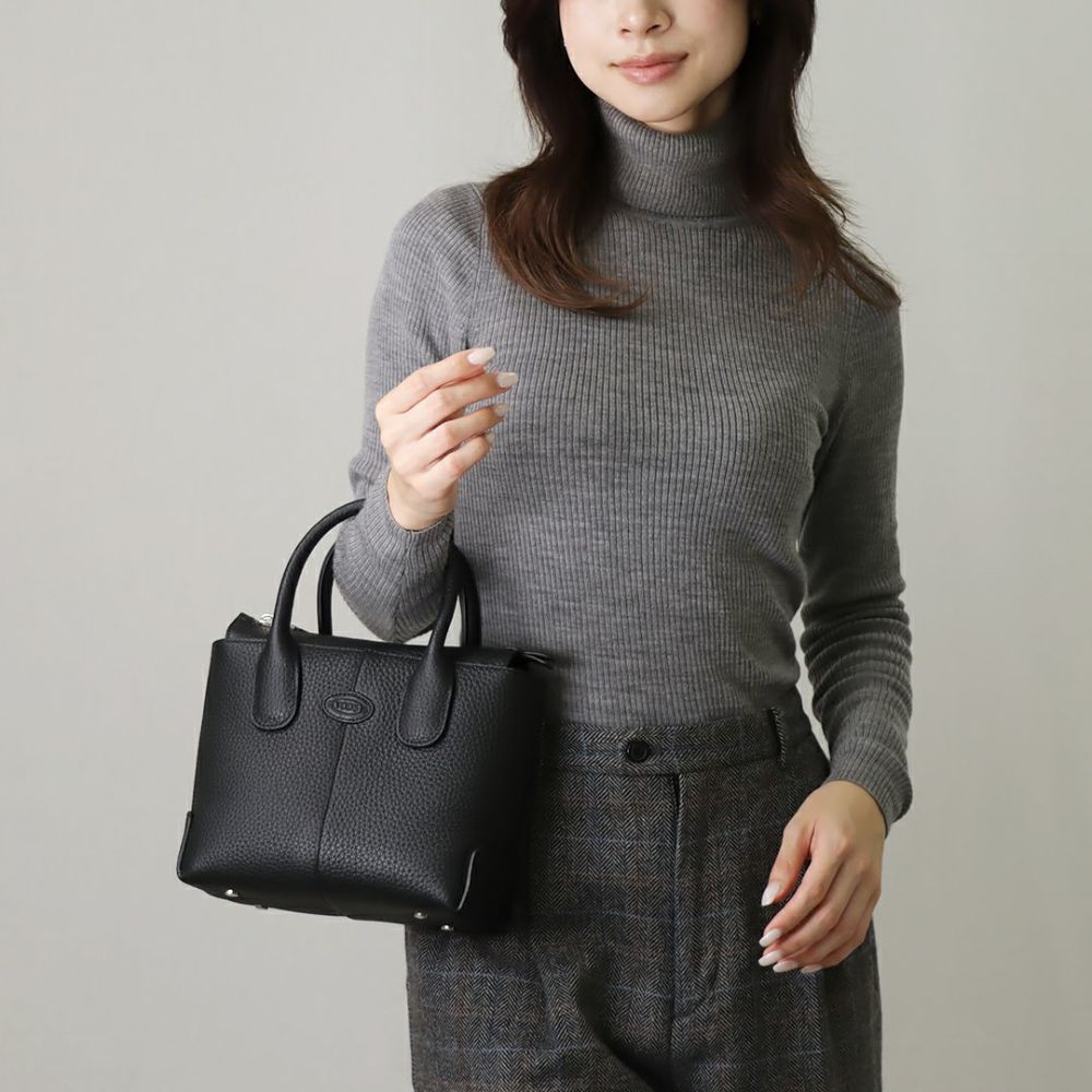 トッズ TOD’S 2WAYバッグ DI バッグ XBWDBSA0150 WSS ブラック ミニ