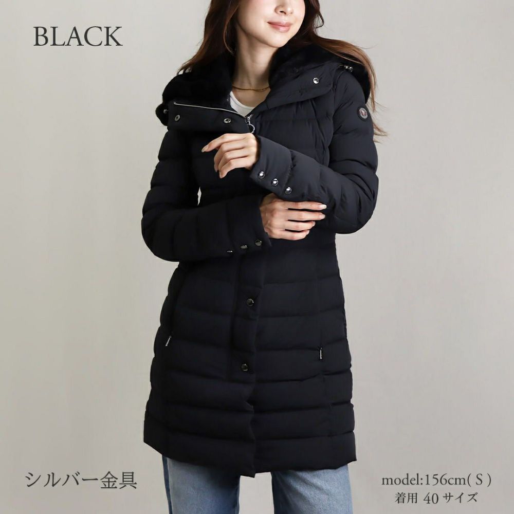 ケープホーン CAPE HORN レディース ダウンコート SANTACRUZ ECOFUR サンタクルス エコファー 52572/72572