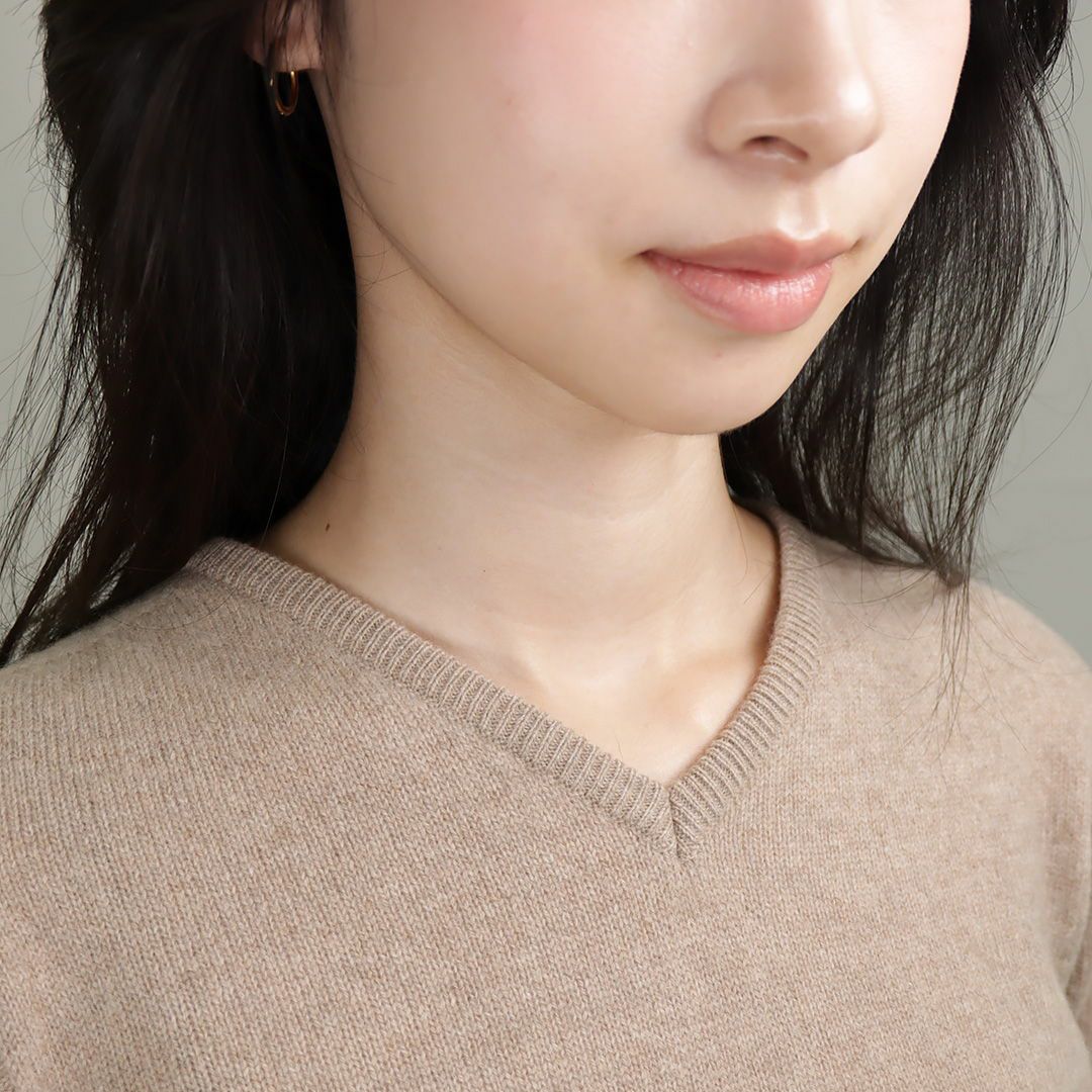 エス マックスマーラ S MAX MARA レディース ニット セーター Vネック QUINTO ベージュ