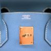 【リユース品】 エルメス HERMES バッグ ハンドバッグ バーキン30 ブルージーン/シルバー金具 【お取り寄せ】