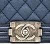 【リユース品】 シャネル CHANEL バッグ ショルダーバッグ ボーイシャネル チェーンショルダーバッグ ネイビー/シルバー金具 【お取り寄せ】