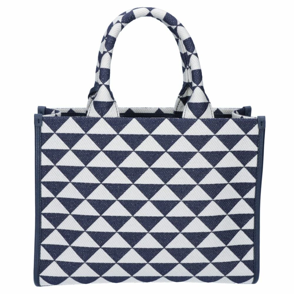 プラダ PRADA 2WAYバッグ TRIANGOLO JACQU プラダ シンボル エンブロイダリー スモール 1BA354 2FKL OOM