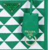 プラダ PRADA 2WAYバッグ TRIANGOLO JACQU プラダ シンボル エンブロイダリー ミニ 1BA355 2FKL OOM グリーン