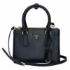 プラダ PRADA 2WAYバッグ SAFFIANO LUX ガレリア ミニ 1BA906 NZV EOM ブラック