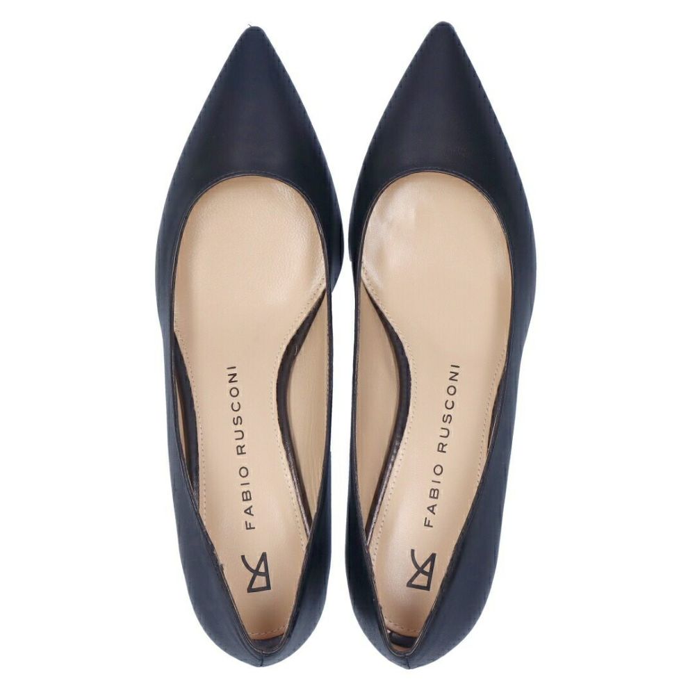 ファビオルスコーニ FABIO RUSCONI シューズ レディースパンプス ポインテッドトゥパンプス I-1050-SASSUOLO ブラック