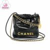 【リユース品】 シャネル CHANEL バッグ 2WAYバッグ シャネル22ライン ２WAY ミニハンドバッグ AS3980SH22 ブラック/ゴールド金具 【お取り寄せ】