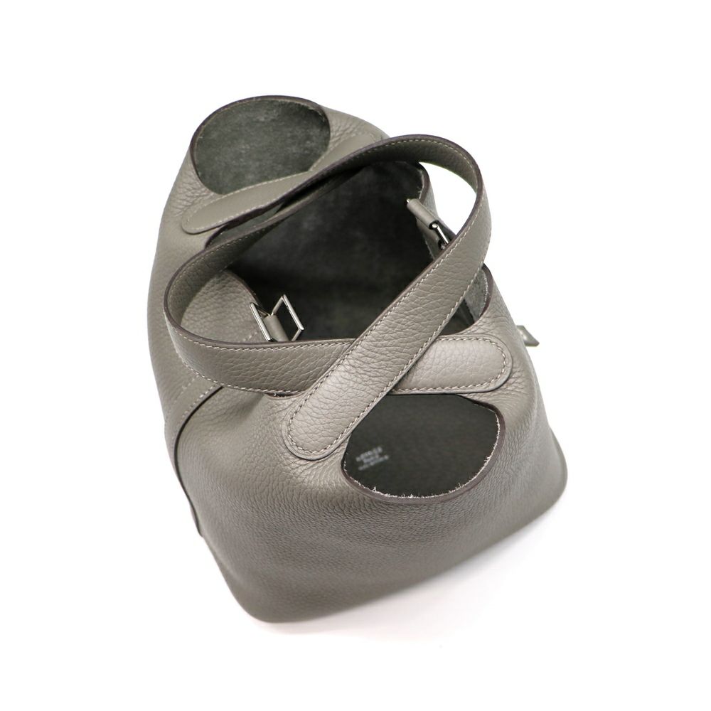 【リユース品】 エルメス HERMES バッグ ハンドバッグ ピコタンロックPM グリメイヤー/シルバー金具 【お取り寄せ】