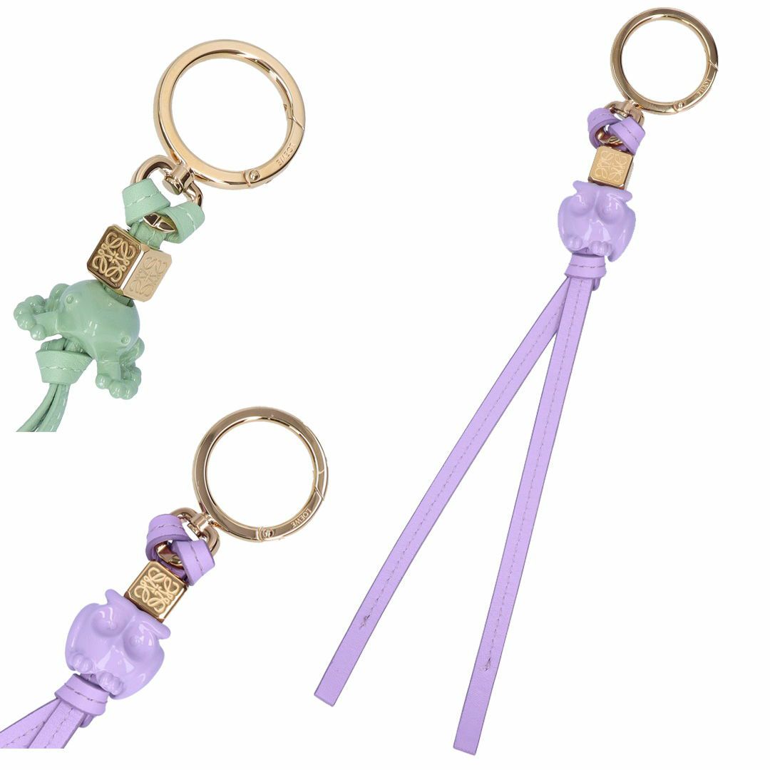 ロエベ LOEWE バッグチャーム かえる ふくろう C554232X | 海外  