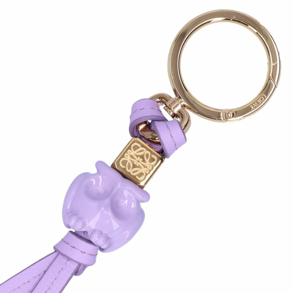 ロエベ LOEWE バッグチャーム かえる ふくろう C554232X