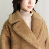 マックスマーラウィークエンド MAXMARA WEEKEND レディース ウールコート ボアコート VEBER TEDDY テディコート ミディアムコート