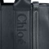 クロエ CHLOE 2WAYバッグ WOODY ウッディ CHC23US397 I60 ブラック スモール トート レザー