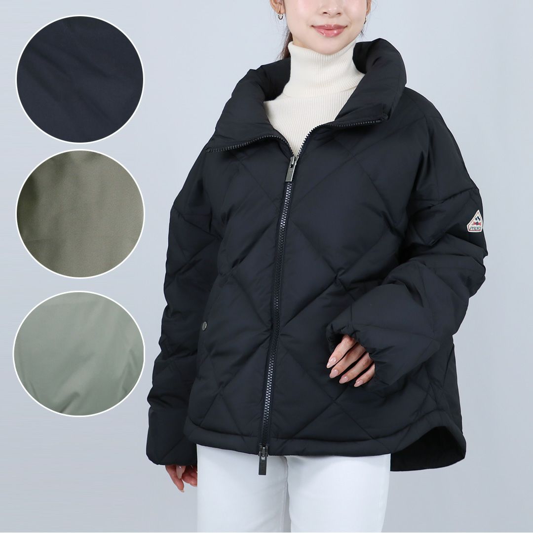 ピレネックス PYRENEX レディース ダウンジャケット ADELE アデル HWU010 カーキ