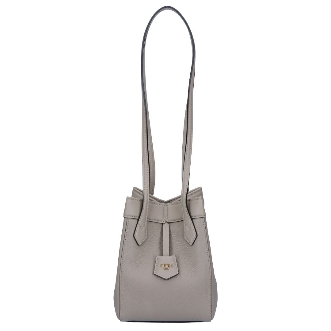 フェンディ FENDI ショルダーバッグ ORIGAMI オリガミ 8BS083 APZA F11WS ベージュ スモール