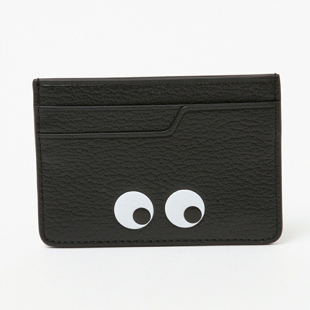 アニヤハインドマーチ カードケース 【EYES：アイズ】 929141 ブラック ANYA HINDMARCH
