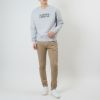 メゾンキツネ MAISON KITSUNE メンズ トレーナー スウェット FLOWERS COMFORT SWEATSHIRT LM00308KM0307 グレー