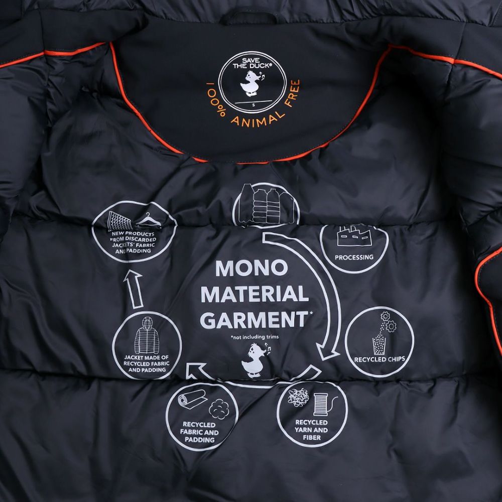 セーブザダック SAVE THE DUCK メンズ 中綿ジャケット 中綿ブルゾン RONAN P39340M