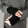 ジョシュアエリス JOSHUA ELLIS 手袋 グローブ リストウォーマー カシミア RIB KNIT WRIST WARMER K0110000 K0110002